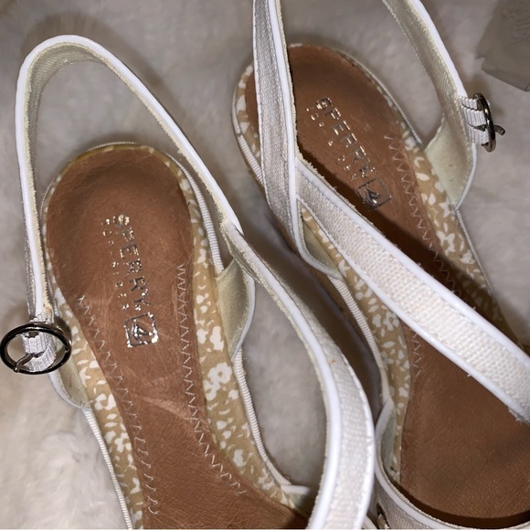 Sperry Top Sider Paloma Espadrilles Wedges, sz 8.5 - Picture 7 of 10